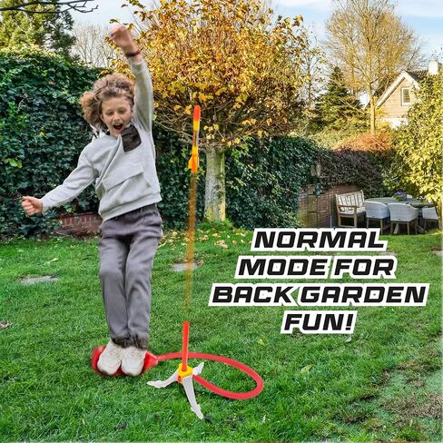 Hypr Rocket Launcher for Kids - Patented Designed Launcher Reach up to 500 Feet with Turbo Mode, 3 Rockets Included, Connectable Launcher for Multi Player Fun, Easy Set Up, Durable, Kids Outdoor Toys in Saudi Arabia