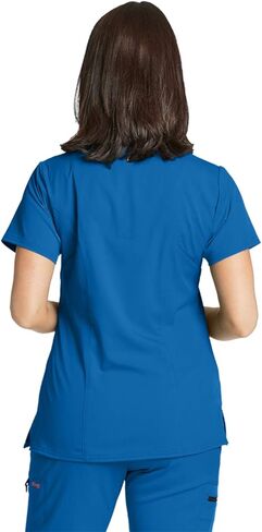 Grey's Anatomy Spandex-Stretch Kim Top for Women- Easy Care Medical Scrub Top in Saudi Arabia