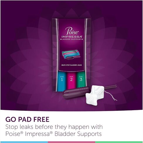Poise Incontinence Pads, Ultimate Absorbency, Regular, 56 Count in Saudi Arabia