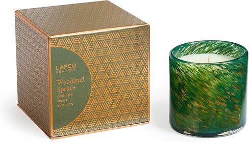 LAFCO New York Classic Candle, Midnight Cactus - 6.5 oz - 50-Hour Burn Time - Reusable, Hand Blown Glass Vessel - Made in The USA in Saudi Arabia