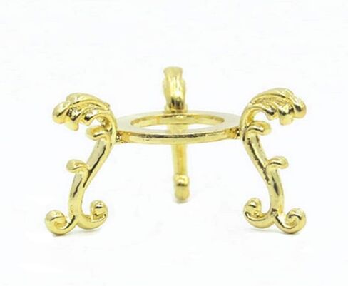 حامل عرض كرة كريستال مطلي بالذهب/حامل كروي، قاعدة كرة كريستال لعرض كرات كريستال 50 مم إلى 60 مم in Kuwait