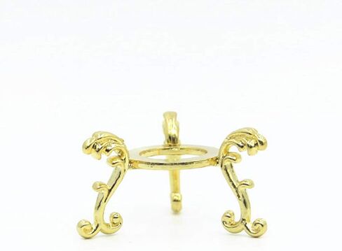 حامل عرض كرة كريستال مطلي بالذهب/حامل كروي، قاعدة كرة كريستال لعرض كرات كريستال 50 مم إلى 60 مم in Kuwait