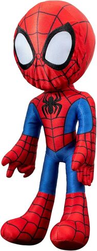 Marvel 16-Inch Talking Black Panther Plush - Vibranium Power with Sounds & Phrases - Spidey & His Amazing Friends in Saudi Arabia