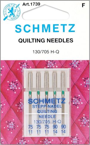 إبر ماكينة الخياطة SCHMETZ (130/705 H-Q) - ممشط - مقاس 90/14 in Kuwait
