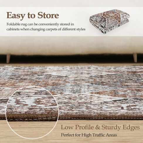 Seavish سجادة عداء قابلة للغسل 2x6 سجاد عداء المطبخ غير زلق كومة منخفضة سجاد عداء طويل للمدخل داخلي المدخل سجادة عداء تعريشة شرقية ناعمة عداء سجادة لغرفة النوم والحمام وأرضية الغسيل in Kuwait