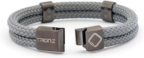Zen Loop Duo Magnetic Field Therapy Wristband for Women & Men Featuring Patented ANSPO Technology (Black, X-Large) in Saudi Arabia