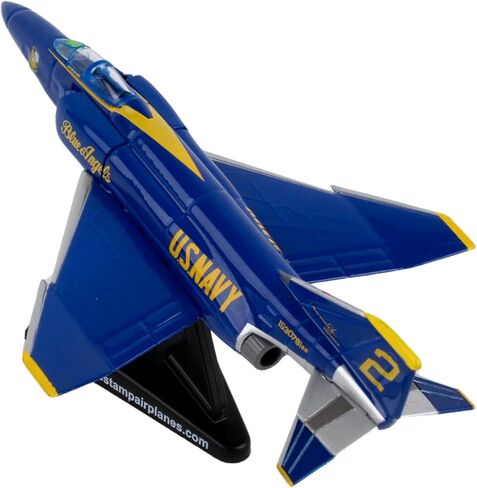 Daron Postage Stamp F4 Phantom II 1/155 Blue Angels in Saudi Arabia