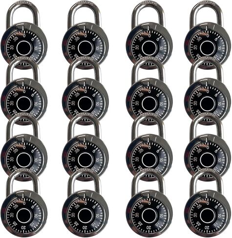 Combination Lock Locker Lock for Gym and School Lockers Safe Combination Padlock Mini Combination Lock 1Pack in Saudi Arabia