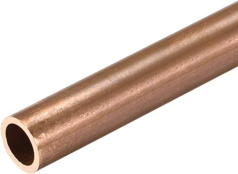 uxcell Copper Round Tube, 6mm OD 1mm Wall Thickness 300mm Long Straight Pipe Tubing in Kuwait