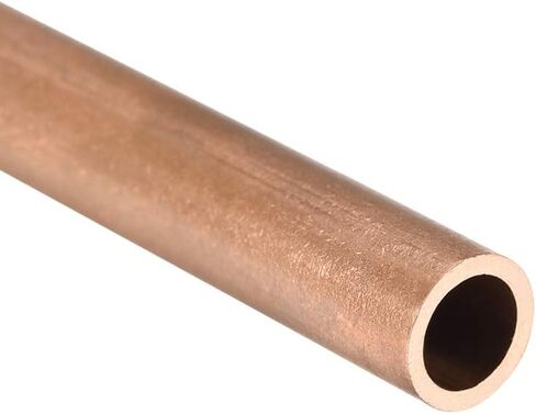 uxcell Copper Round Tube, 6mm OD 1mm Wall Thickness 300mm Long Straight Pipe Tubing in Kuwait