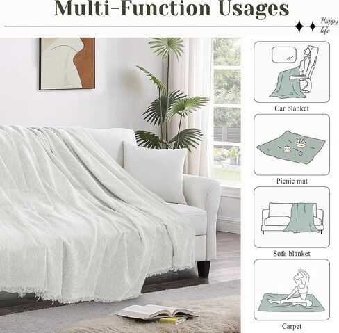 ALIECOM Corner Sectional Couch Covers L Shape Sofa Cover with Tassel Chenille Soft Thick U Shaped Sectional Slipcovers Washable Furniture Protector for Pets Dogs Cats (Grey, 91x251 Inch) in Saudi Arabia