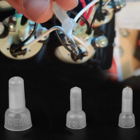 Fafeicy 300Pcs 22-16/16-14/12-10 Gauge Close End Crimp Terminals Connectors Kit in Car Audio and Security Equipment, Terminals in Saudi Arabia