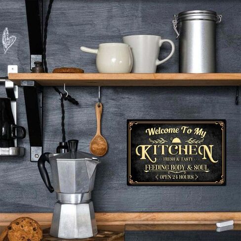 Coffee Bar Sign Good Days Start with Coffee & Jesus Vintage Metal Plaque Signs for Kitchen Cafe Pub Home Coffee Station Decor 8 x 12 inch in Saudi Arabia