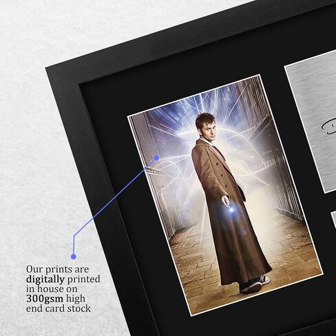 HWC Trading David Tennant Dr Who Gifts USL Framed Printed Signed Autograph Picture for TV Show Fans - US Letter Size in Saudi Arabia