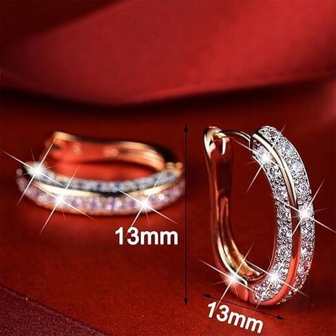 Lymphatic Earrings, Lymph Flow Magnetogen Earrings Flysmus Halolux Lymphvity Magnetotherapy Germanium Drainage Acupuncture Hoop Earrings Fashion Jewelry Gift For Women in Kuwait