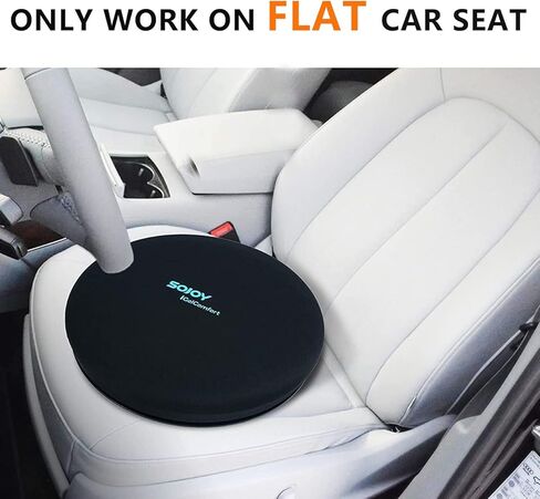 وسادة مقعد Sojoy iGelComfort الفاخرة من الجل الدوارة تتميز بإسفنج الذاكرة (15.5X15.5X2.5)... in Kuwait