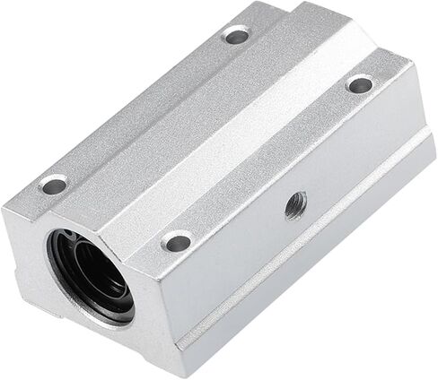 4pcs SCS10UU Linear Slide Blocks, [10mm Bore] Steel Linear Motion Bearing for CNC Machines Packaging Equipment 3D Printers Use in Saudi Arabia