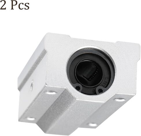 4pcs SCS10UU Linear Slide Blocks, [10mm Bore] Steel Linear Motion Bearing for CNC Machines Packaging Equipment 3D Printers Use in Saudi Arabia