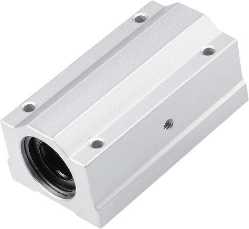 4pcs SCS10UU Linear Slide Blocks, [10mm Bore] Steel Linear Motion Bearing for CNC Machines Packaging Equipment 3D Printers Use in Saudi Arabia
