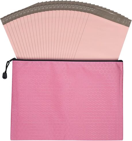 أكياس التخلص من الدورة الشهرية، 200 عبوة من أكياس التخلص من المناديل الأنثوية، سميكة مقاومة للتسرب، شرائط ذاتية اللصق تغلق الرائحة، أكياس التخلص الصحية النسائية الوردية تخفي السدادات القطنية، والسدادات القطنية، ومناشف سلس البول in Kuwait