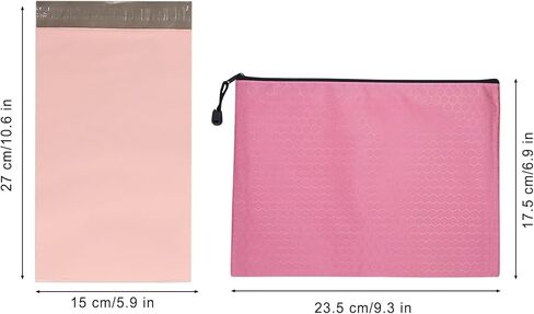 أكياس التخلص من الدورة الشهرية، 200 عبوة من أكياس التخلص من المناديل الأنثوية، سميكة مقاومة للتسرب، شرائط ذاتية اللصق تغلق الرائحة، أكياس التخلص الصحية النسائية الوردية تخفي السدادات القطنية، والسدادات القطنية، ومناشف سلس البول in Kuwait