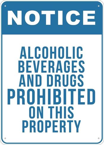 Bilingual No Firearms Allowed On Premises Sign Metal Signs 12X8 Inch Rust Free Aluminum,Uv Ink Printing,Durable/Weatherproof Outdoor For Home in Saudi Arabia