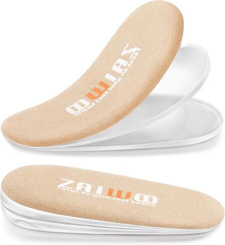 ZAIWOO رفع الكعب قابل للتعديل للأحذية، نعال زيادة الارتفاع لرفع الكعب، ألم الكعب، اختلاف طول الساق، رفع الأحذية in Kuwait