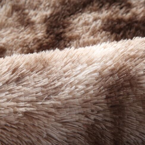 Area Rugs for Bedroom Living Room, 6x9 Ft Shag Area Rug, Soft Fluffy Area Rug for Living Room Bedroom, for Nursery Room Living Room Home Decor and Kids Room (Beige Camel) in Saudi Arabia