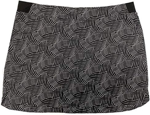 Womens Skort Built-in Shorts Tummy Smoothing Black XL in Saudi Arabia