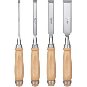4 Piece Wood Chisel, Chisel, Professional Wood Chisel Sets Woodworking Tools Set,Bevel Edge Chisel Set,Woodwork Chisel.