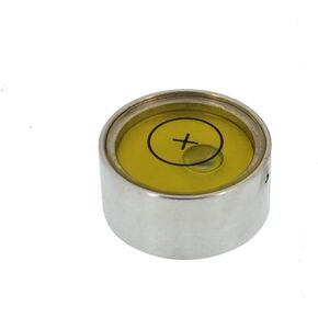 Metal Universal Horizontal Bubble Water Level Balance Bubble Level Round Bubble There are many sizes levels to choose from (25X9mm(green))
