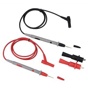 fosa Electronic Test Leads Kit, 1000V/20A Ultra-Sharp Digital Multimeter Leads Clips Replaceable Multimeter Probes