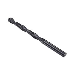6542 High Speed Steel Twist Drill Bits, 8.9mm Diameter 125mm Length, Black Oxide Straight Twist Jobber Drill Bit - (Applications: for Metal Woodwork Plastic Aluminum)