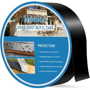 شريط بوتيل للرفع، شريط بوتيل مقاس 1-5/8 بوصة × 50 بوصة، شريط رافدة ذاتي اللصق للتزيين، شريط رافدة مقاوم للماء، شريط وامض مقاوم للطقس لإصلاح الختم لحماية الحزم والطوابق الخشبية in Kuwait