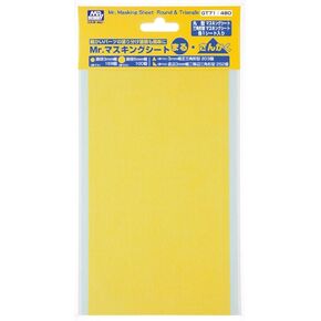 Mr. Hobby - Mr. Masking Sheet Round & Triangle, GSI Creos (GT71)