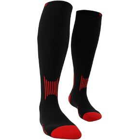 UFlex Athletics Compression Socks, Knee High Injury Recovery for Men & Women