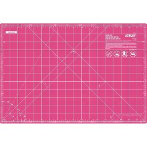 OLFA 12" x 18" Self Healing Double Sided Rotary Mat (RM-CG-01/GRY) - Double Sided 6x18 Inch Cutting Mat with Grid (Gray)