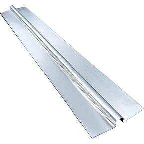U.S.A. Made - PEX GUY Aluminum 2 ft Omega-Channel (Snap On) Heat Transfer Plates for 1/2" PEX - Radiant Heating (100pc/box)