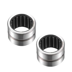 2pcs NK20/20 Needle Roller Bearings - [20mm Bore Dia x 28mm OD x 20mm Width] Open End for Agricultural Equipment Use, Chrome Steel