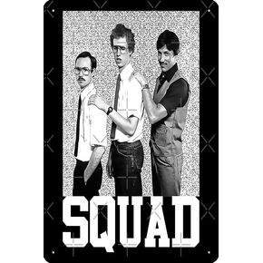 SQUAD Napoleon Dynamite Art Print Metal Tin Sign Plaque Man Cave Wall 8x12 Inch Wall Art Decoration in Saudi Arabia