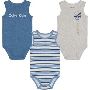 Calvin Klein baby-girls 3 Pieces Pack Bodysuit