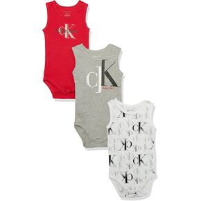 Calvin Klein baby-boys 3 Pieces Pack Bodysuit