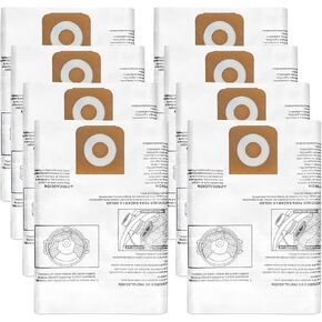 Zibopon CMXZVBE38749 Vacuum Dust Bags Replacement for CRAFTSMAN 16 and 20 Gallon Shop Vac Bags: CMXEVBE17595, CMXEVBE17596, Part# 38749