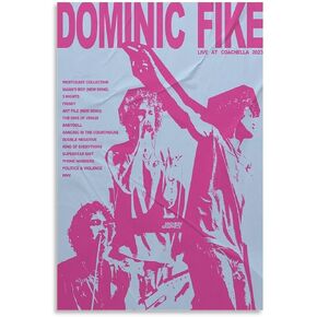 AYFDY Dominic Fike (11) Canvas Posters Wall Art Bedroom Office Room Decor Gift Unframe-style12x18inch(30x45cm) in Saudi Arabia