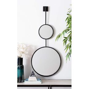 Safavieh Home Jander Black Matte 42-inch High Decorative Accent Mirror
