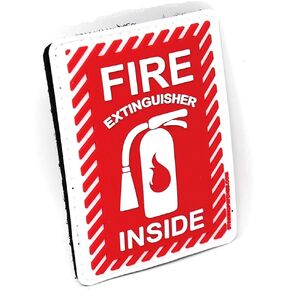 Fire Extinguisher Inside PVC Tactical Patch