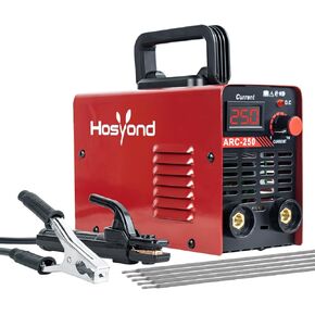 110V 250A Stick Welder ARC Welder Portable Welding Machine with Digital Display DC Inverter Hot Start Arc Force Anti-Stick