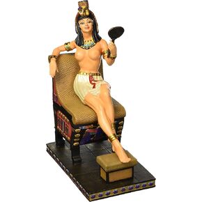 Design Toscano Egyptian Pharaoh Akhenaten Wall Sculpture,Black, 14 Inch