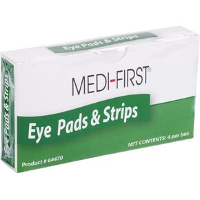 Medique Products 64470 Eye Pads, 4-Pack, white