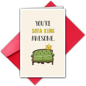 TQDaiker Funny Pregnancy Announcement Card for Grandparents, You've Been Promoted From Dog to Human, Pregnancy Announcement Gift